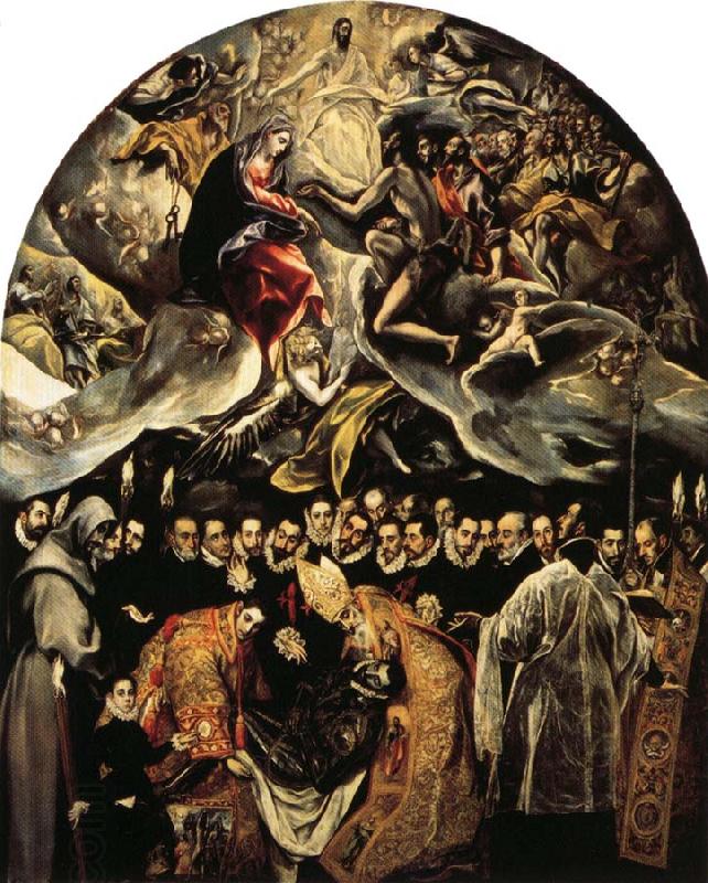 El Greco The Burial of Count of Orgaz China oil painting art
